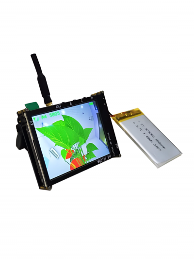 Монитор FPV SkyVis TX02, 5.8 ГГц, 56 каналов, 2,4 дюйма, автосканирование, носимый-1